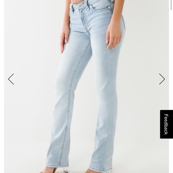 NWT | True Religion | Billie Straight Super T Jeans | 24 - Picture 6 of 10